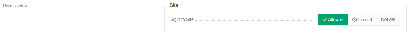 Site Permissions