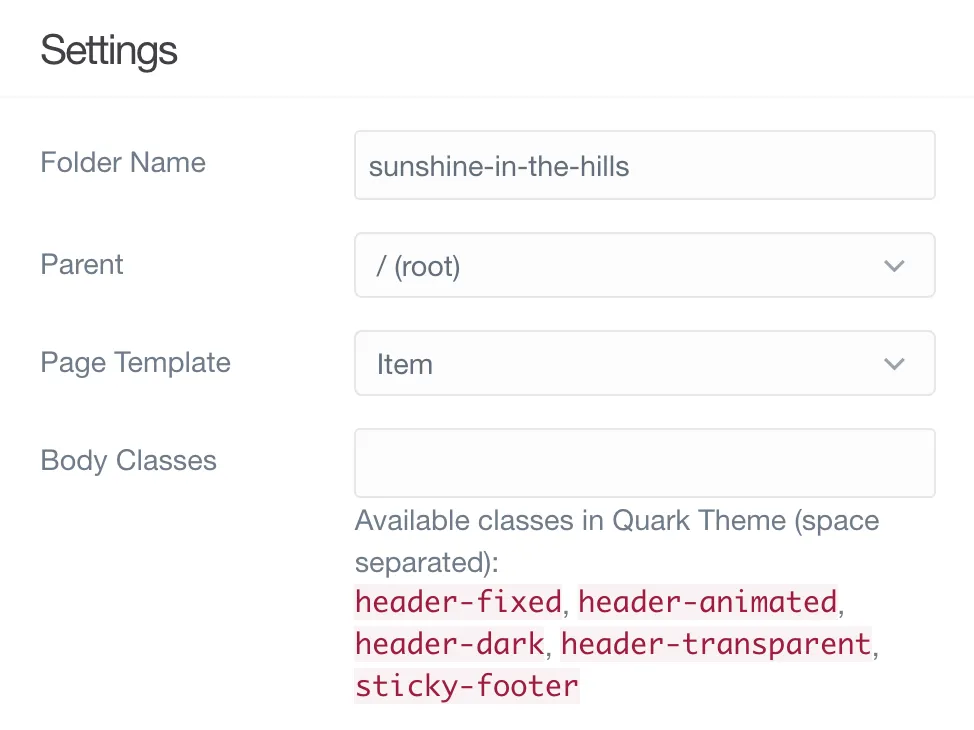 Admin Page Editor